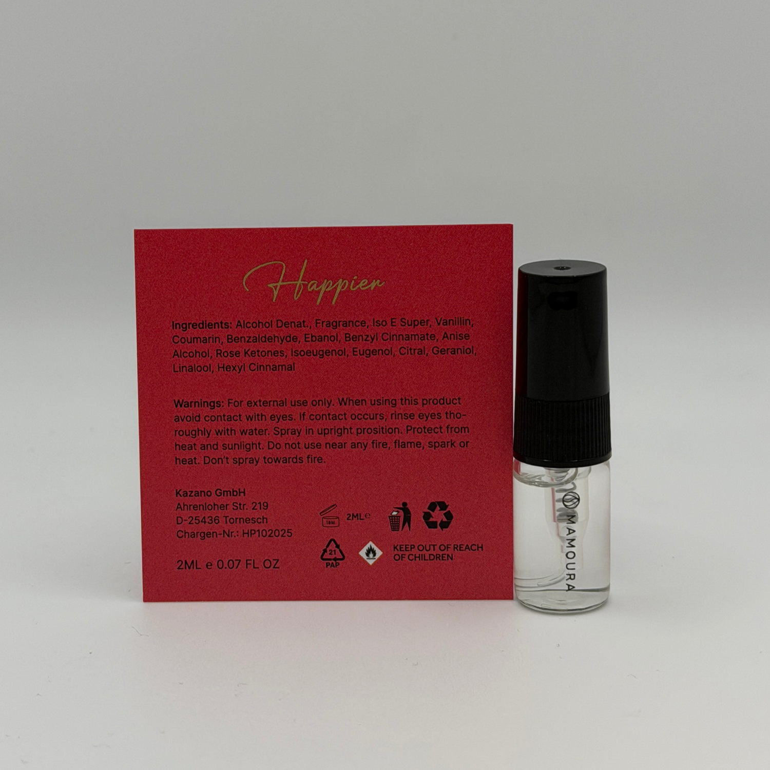 MAMOURA Happier 2 ML Duftprobe