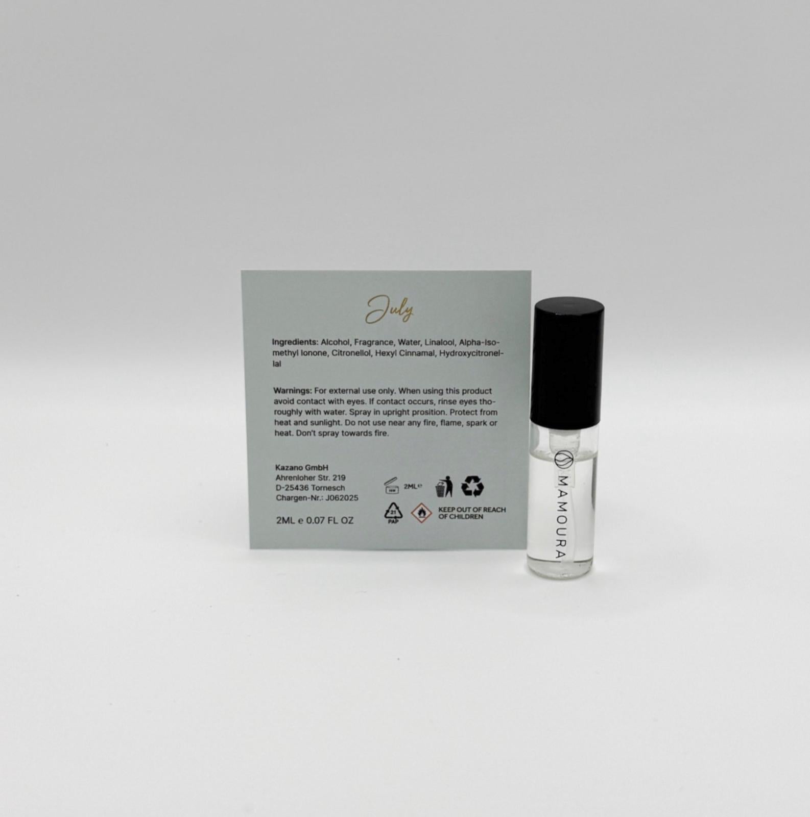 MAMOURA July 2 ML Duftprobe